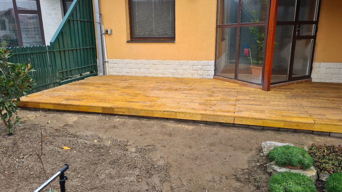 Agátová terasová doska - 14