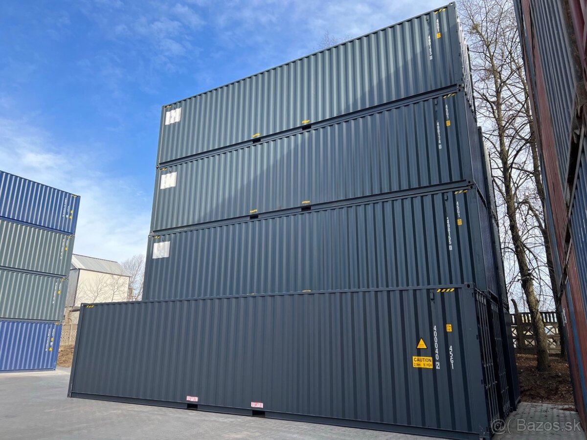 Nový Lodný kontajner sklad DV - DC 20 " HC 40 " 6m 12m - 14