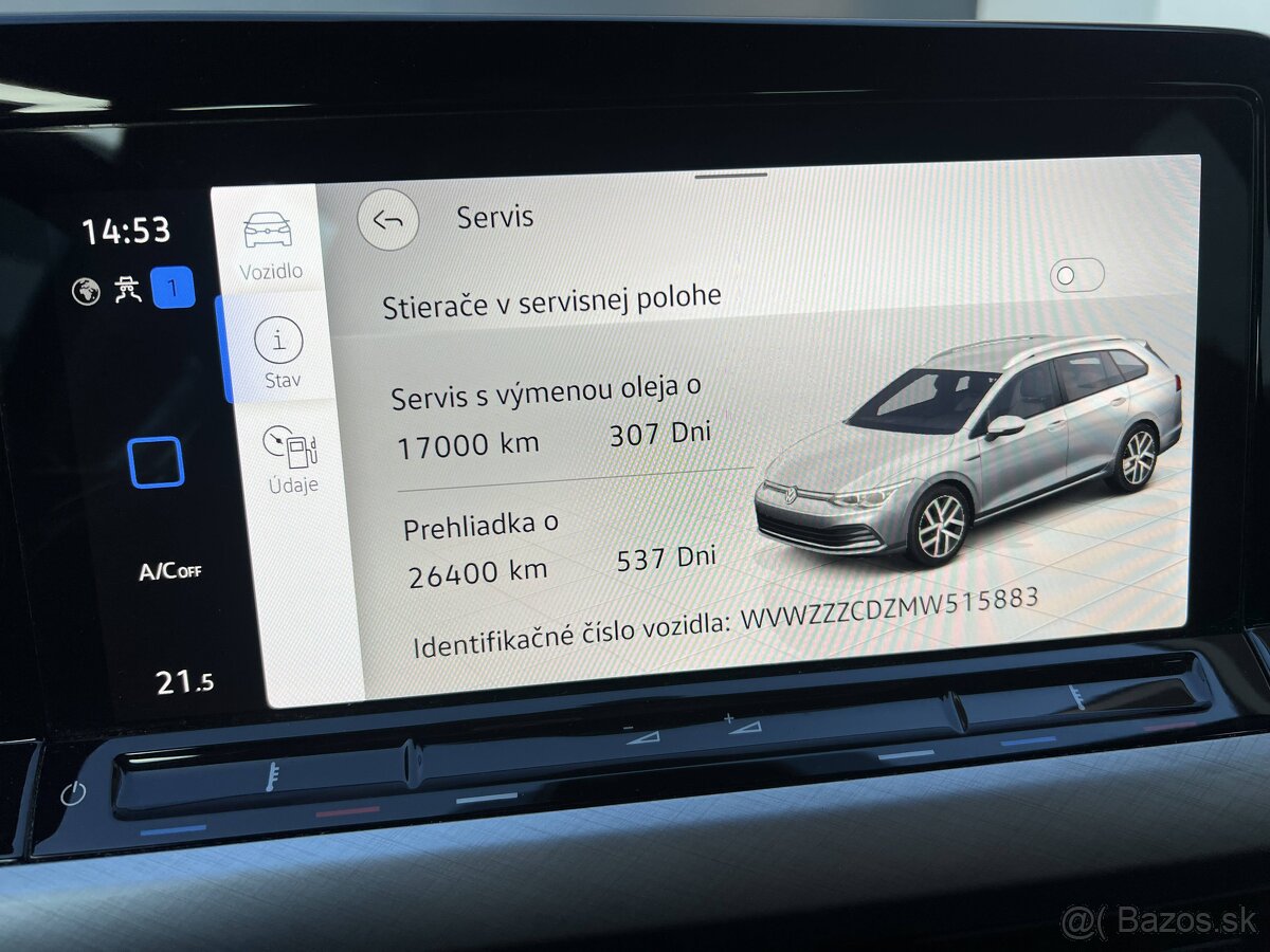 VW Golf VIII Variant 2.0 TDI 85kw DSG - 14