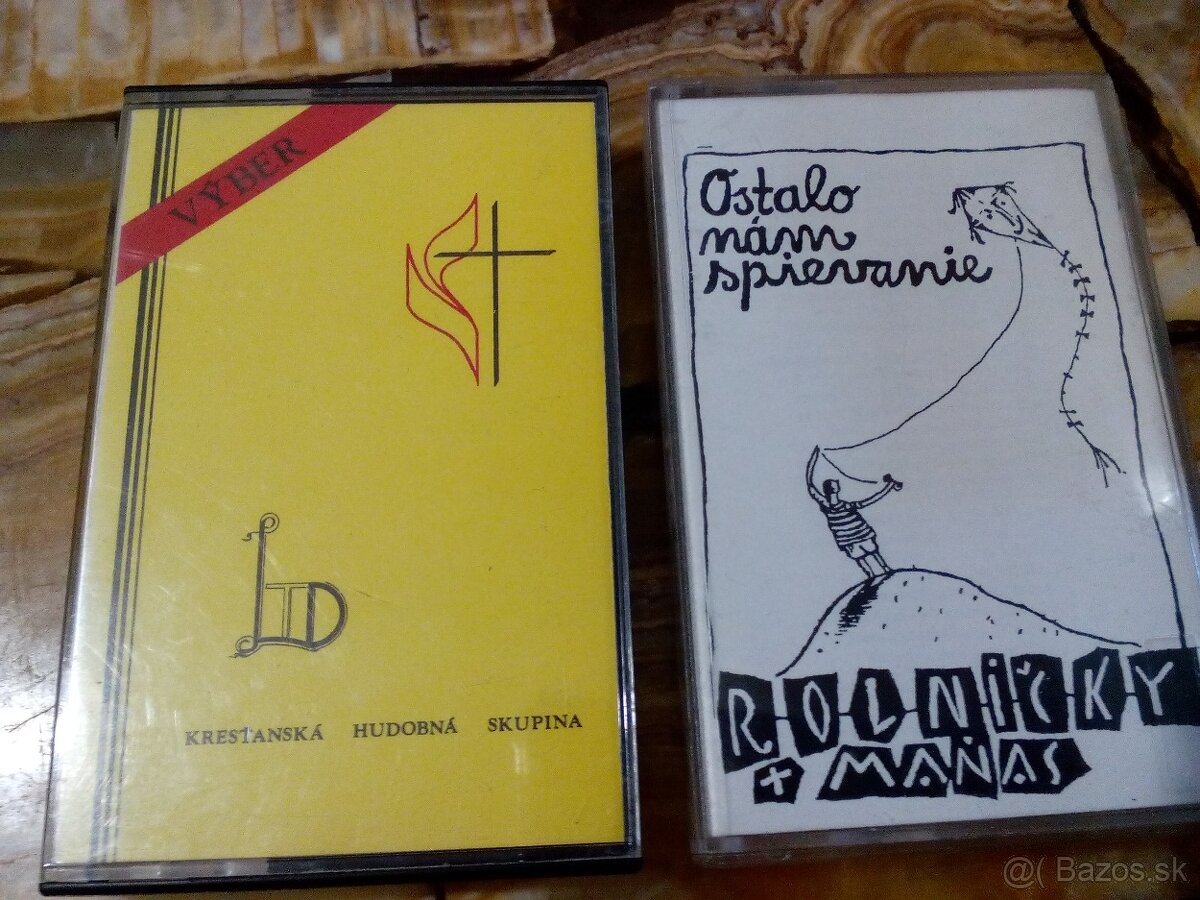 MC kazety-hudba-hovorené slovo - 14