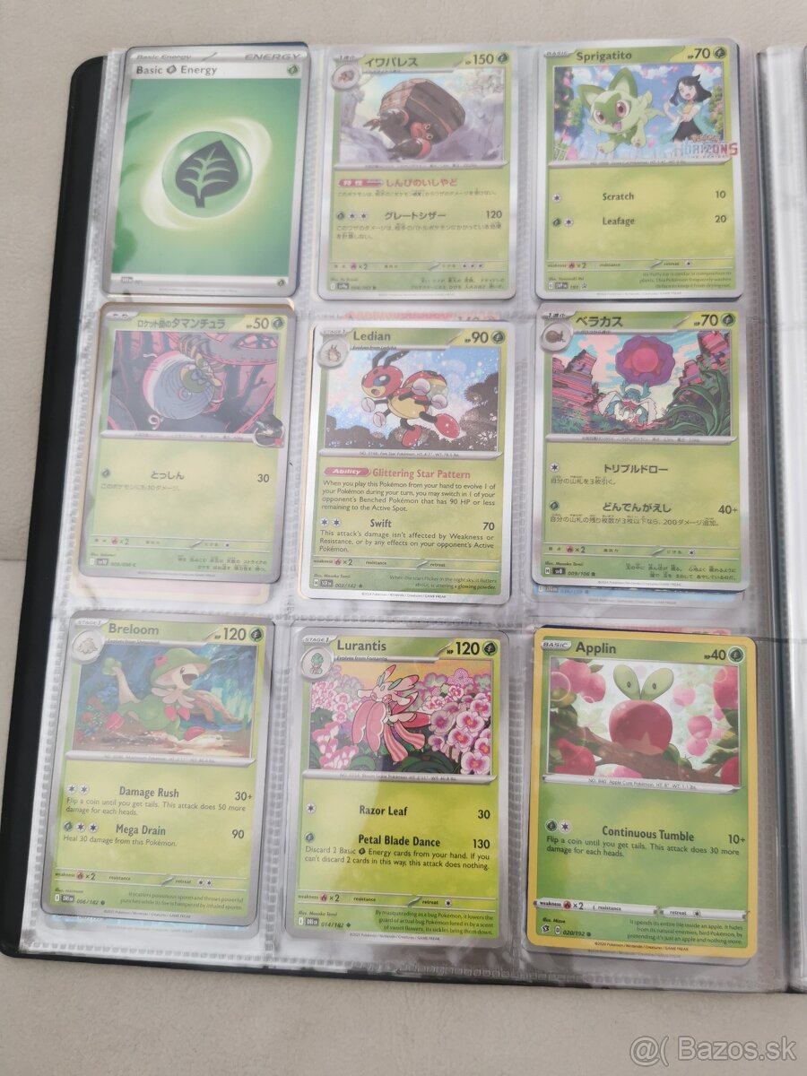 Krásny Pokémon album A4 plný kariet +darček - 14