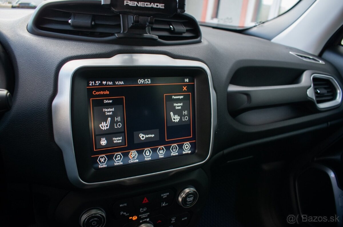 Jeep Renegade 1.5 e-Hybrid Longitude, 1.majiteľ, SK, - 14