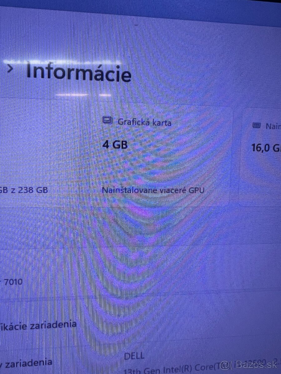 PC DELL OPTIPLEX TOWER 701O Intel Core i5-13500 16Gb RAM - 14