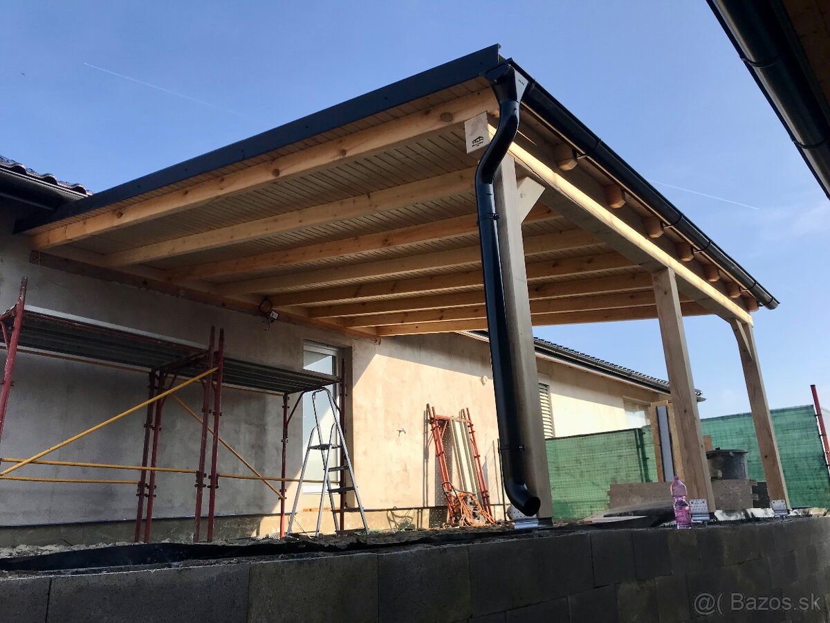 Otočné Žaluzie Slnolamy Pergoly Altánky Terasy Prístrešky - 14