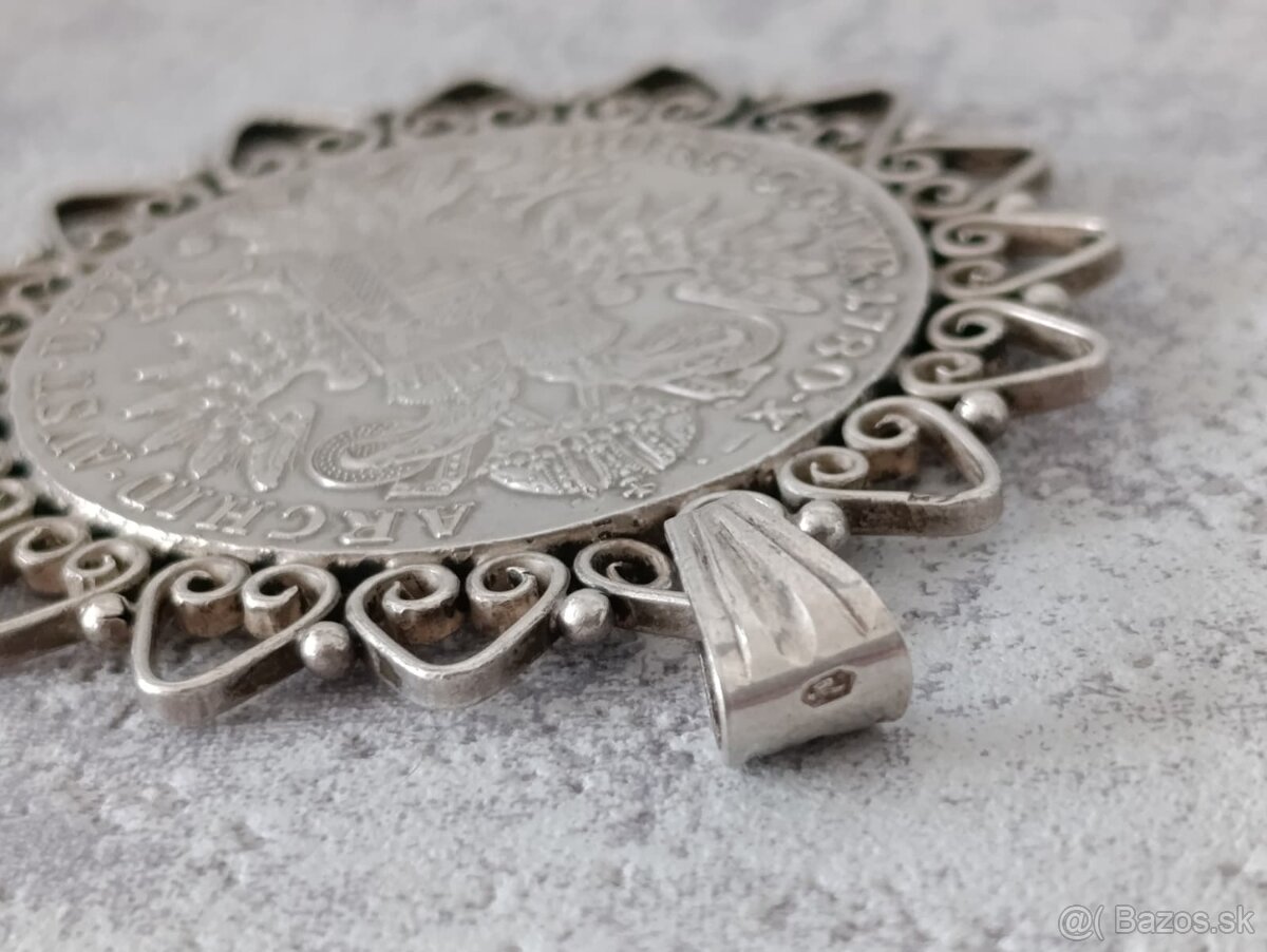 Tolar Marie Terezie(zřejmě novorazba), PUNC, AG, STRIBRO - 14