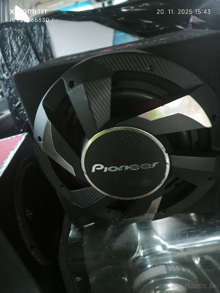 Predám Subwoofer +zosilovač - 14