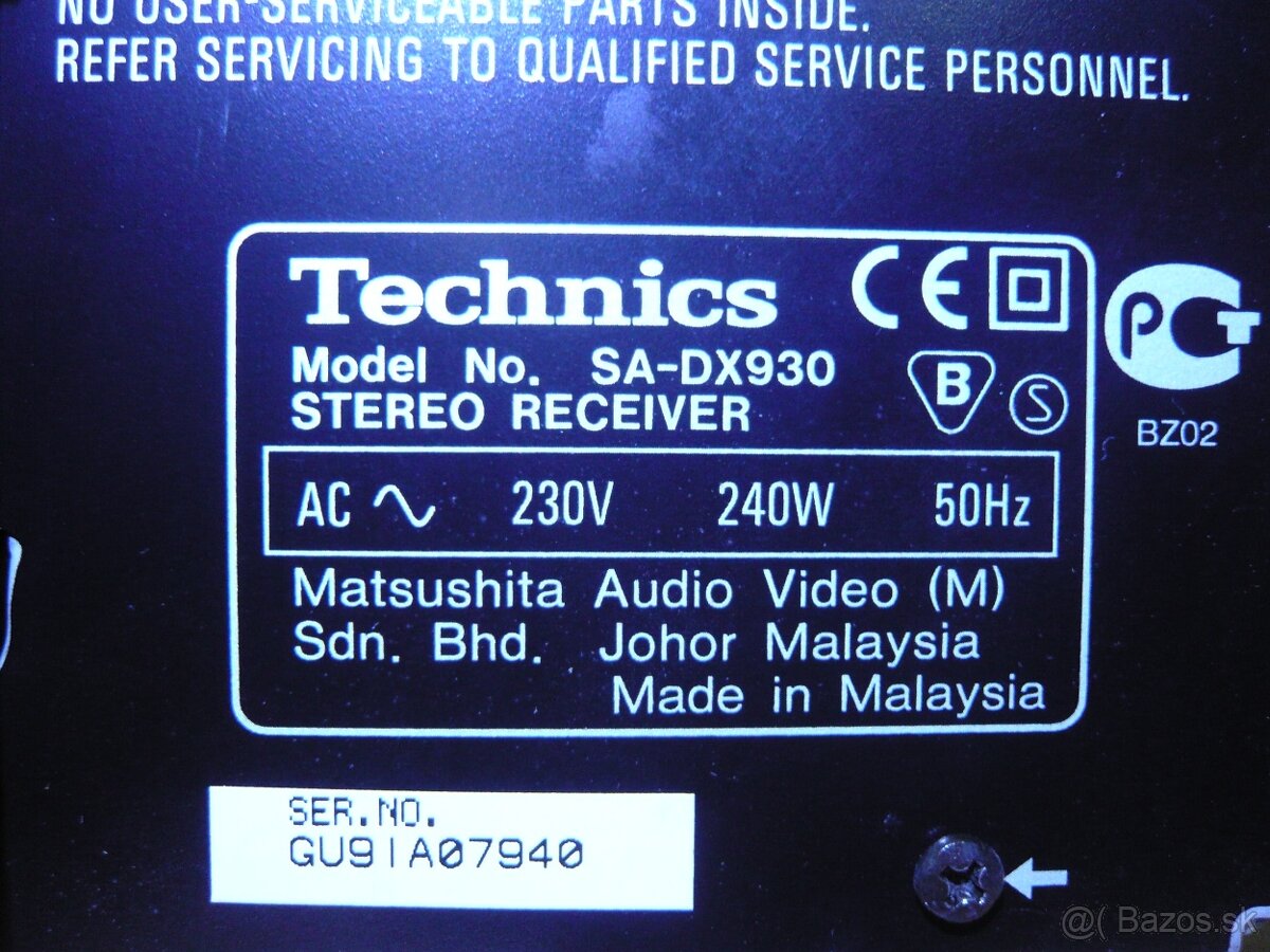 Technics SA-DX930. - 14