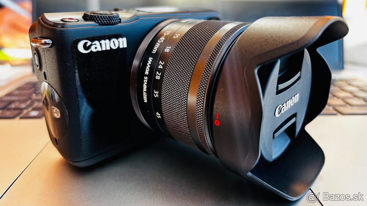 ✅CANON EOS M10, nový, uloženka, TOP, komplet✅ - 14