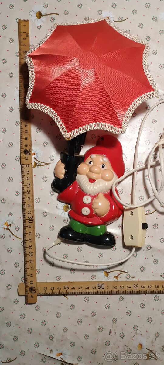 Retro lampa trpaslik - 14