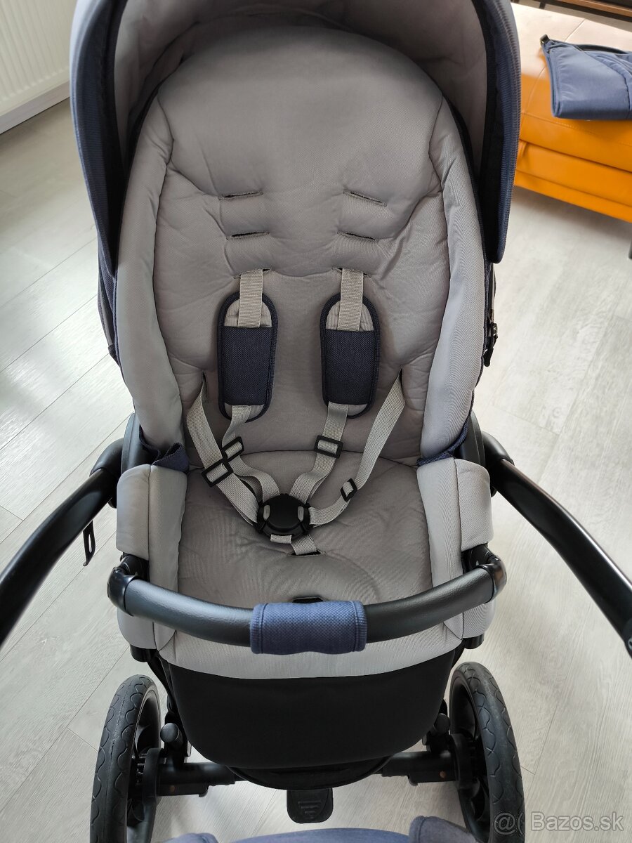 Kočík Noordi Fjordi 2v1 Jeans Blue s príslušenstvom - 14