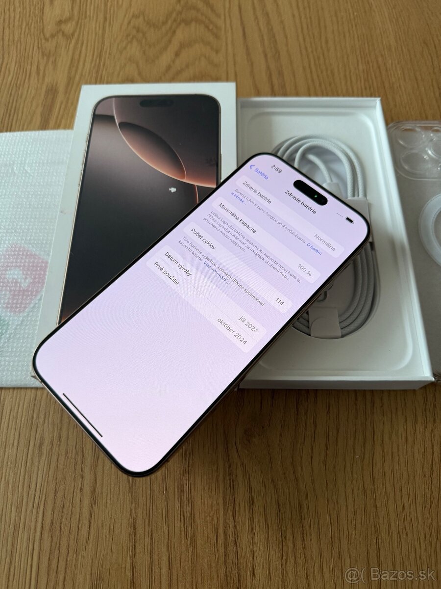 iPhone 16 Pro Max 256 gb Desert Titanium v zaruke - 14