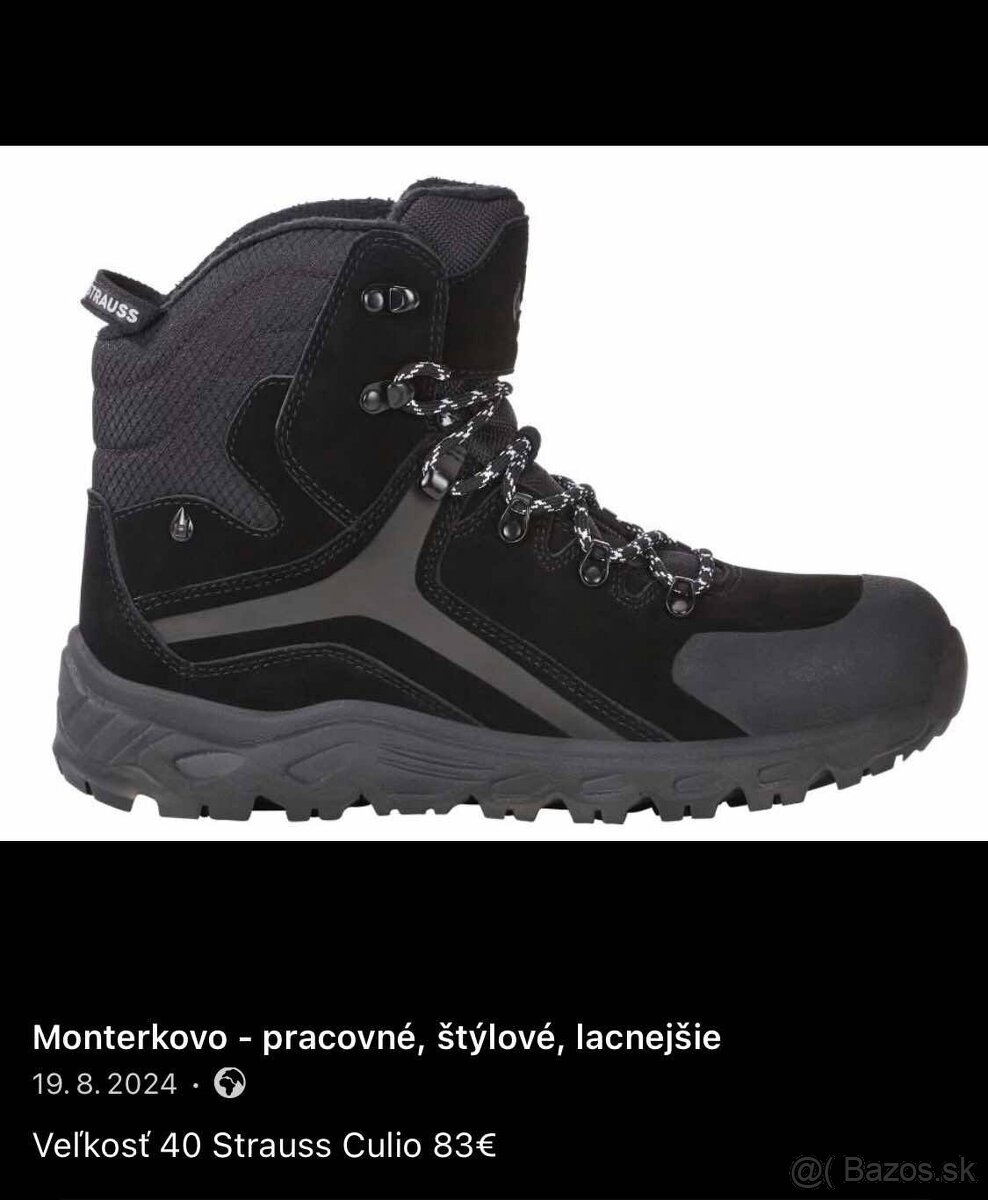 Engelbert Strauss pracovná obuv 40, MIX topánky, TOP - 14