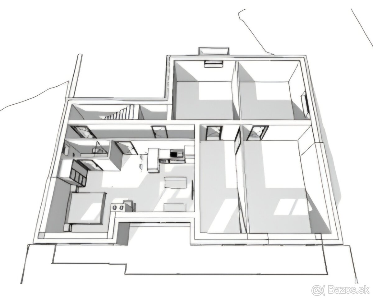 Na predaj/výmenu rozostavaný dom v Mlynici - 14