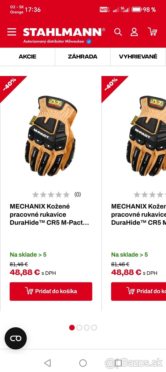 Mix rukavice ANSELL, GUIDE, TEGERA, RG, MW - 14