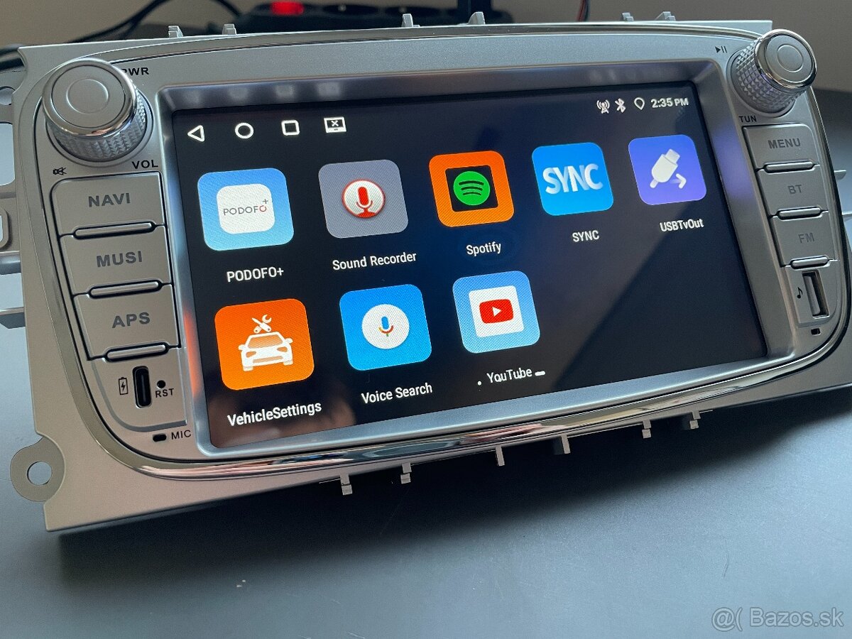FORD android rádio 4-jadro 4GB+64GB, AndroidAuto, Carplay - 14