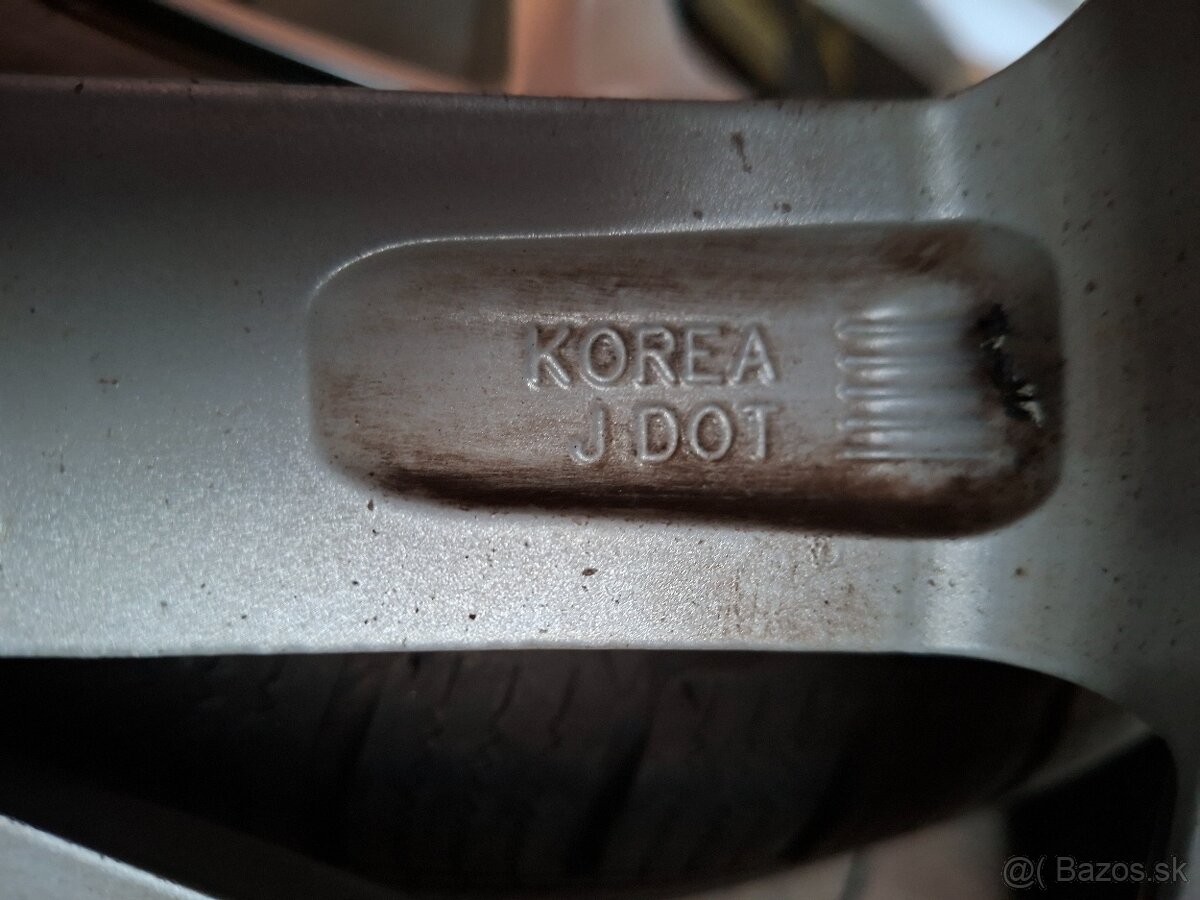 Orig. hliníkové disky Nissan/Dacia-- R17, 5x114,3 - 14