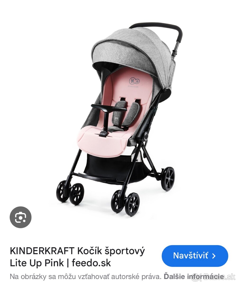 Športový kočiar KinderCraft - 14