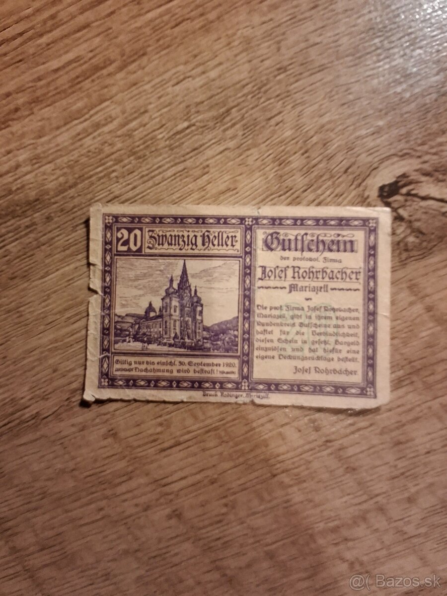 Staré bankovky - 14