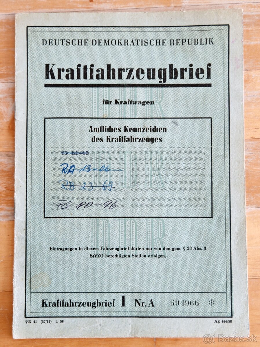 Trabant P50 kombi - 14