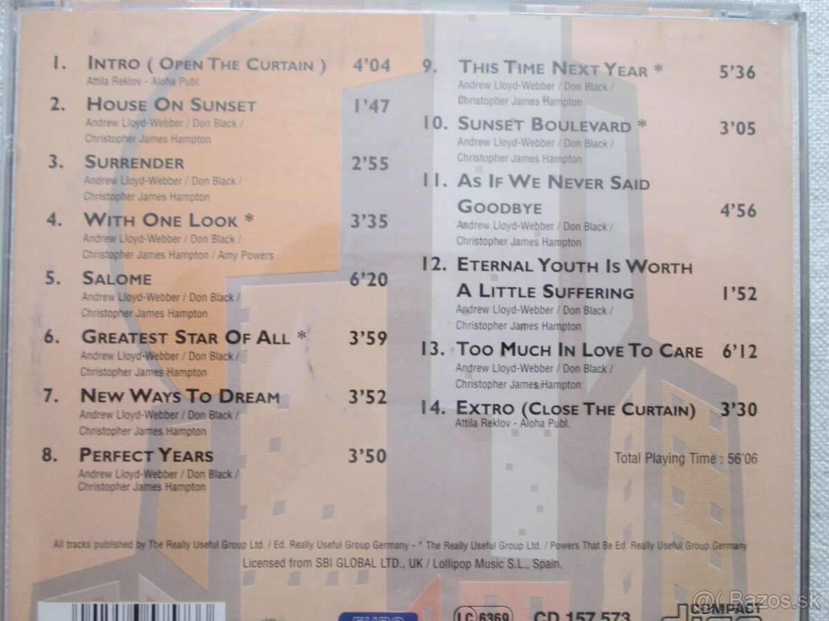 oldies pop & rock : compilations (výbery). 20 cd Hits - 14