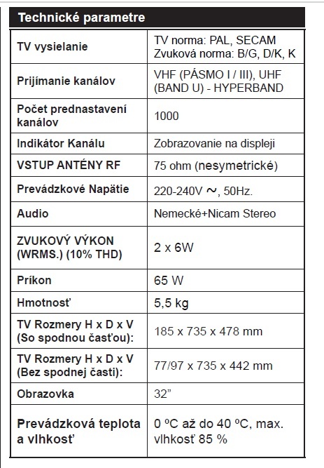 LED TV ORAVA 823LED 32“ - 14