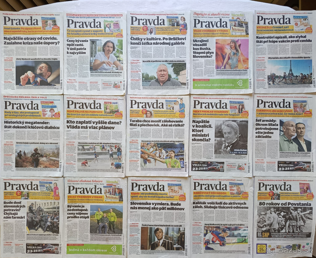 Plus 7 dní , Pravda, Konsument - 14