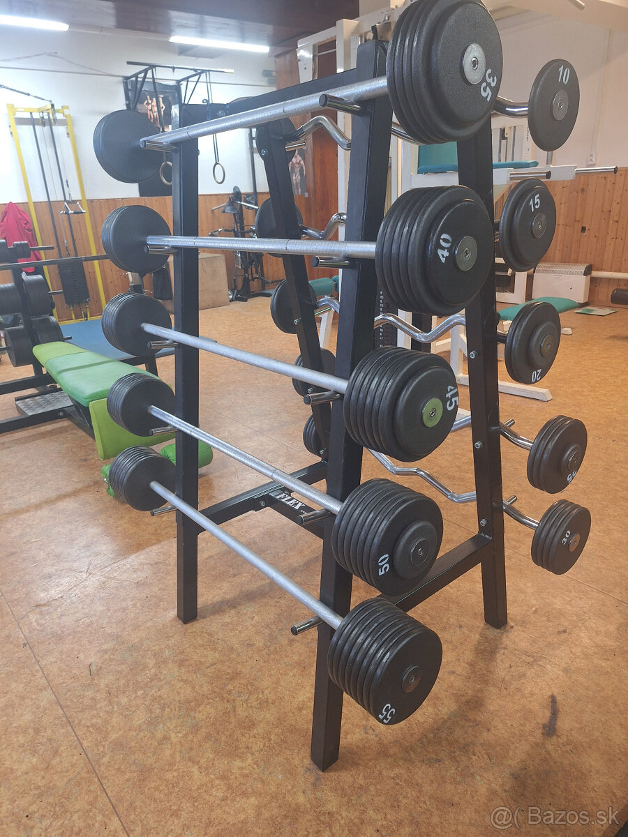 Bicepsová osa pevná váha (rovná, EZ) - NOVÁ - 14