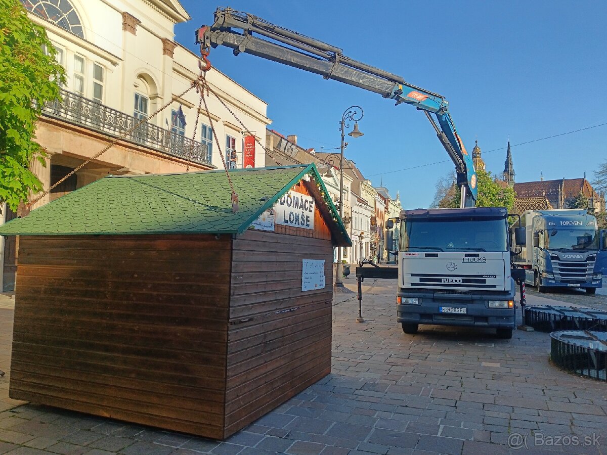 Nákladná doprava Hydraulická ruka + Sklápač - 14