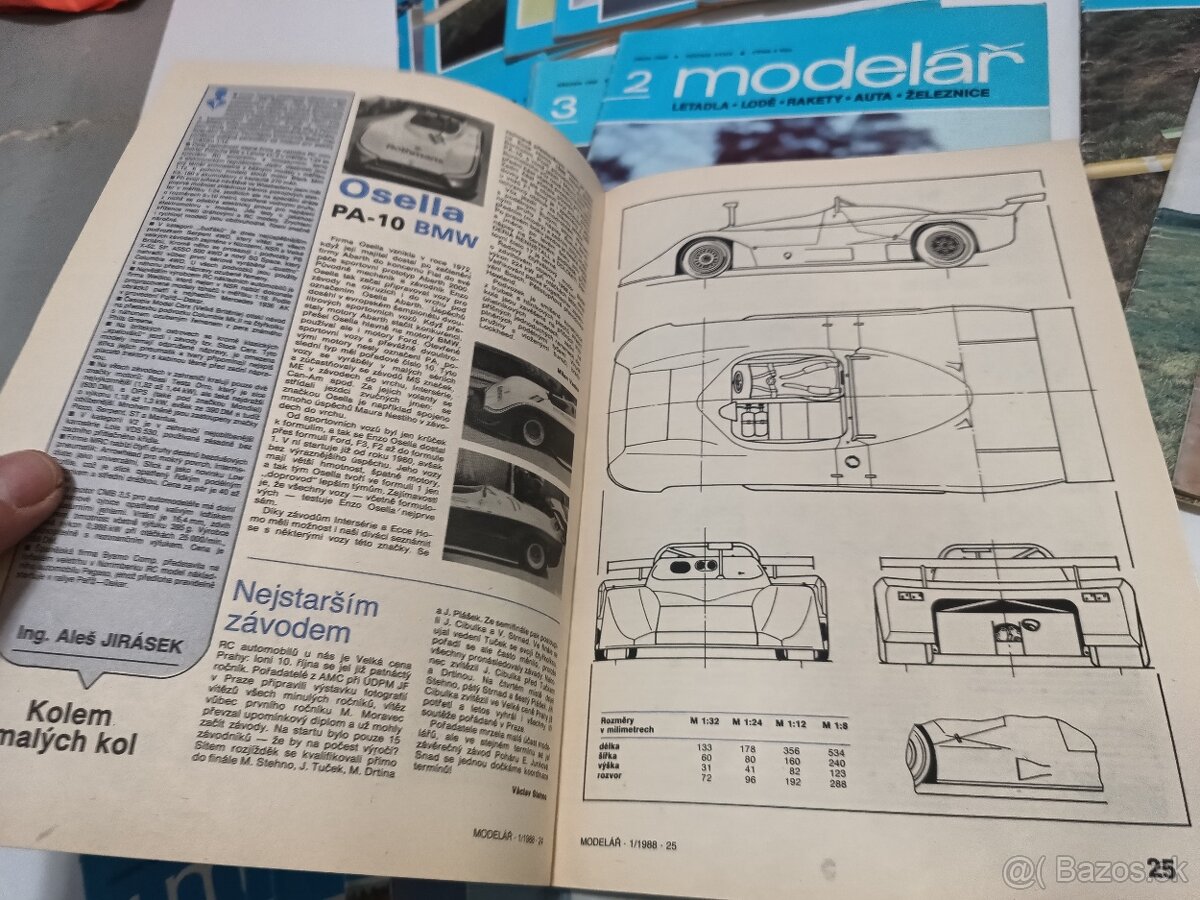 časopis Modelár 1979-1991, 58 čísiel - 14