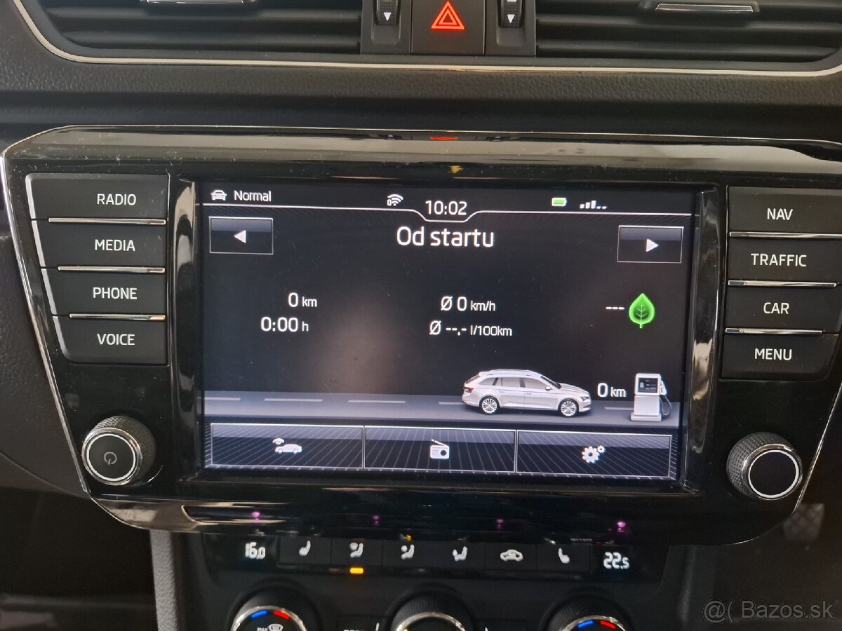 LCD displej + modul autorádia Superb 3 - 14