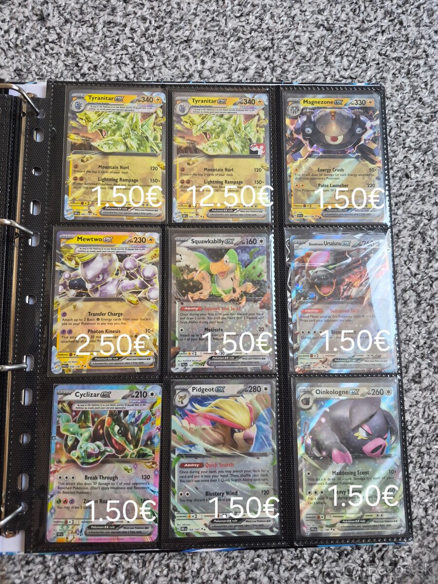 Predám pokémon karty - 14