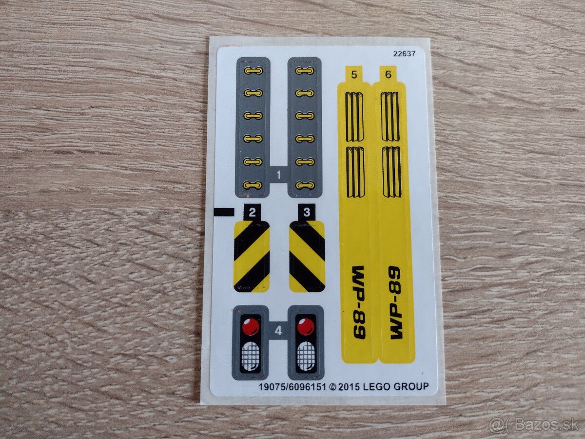 Lego Technic návody a nálepky - 14