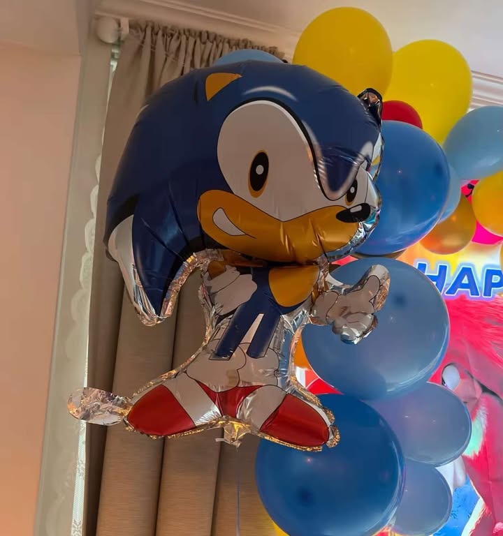 Nové balóny Ježko Sonic 68cm/ Knuckles 82cm - AŽ 15/16/17ks - 14