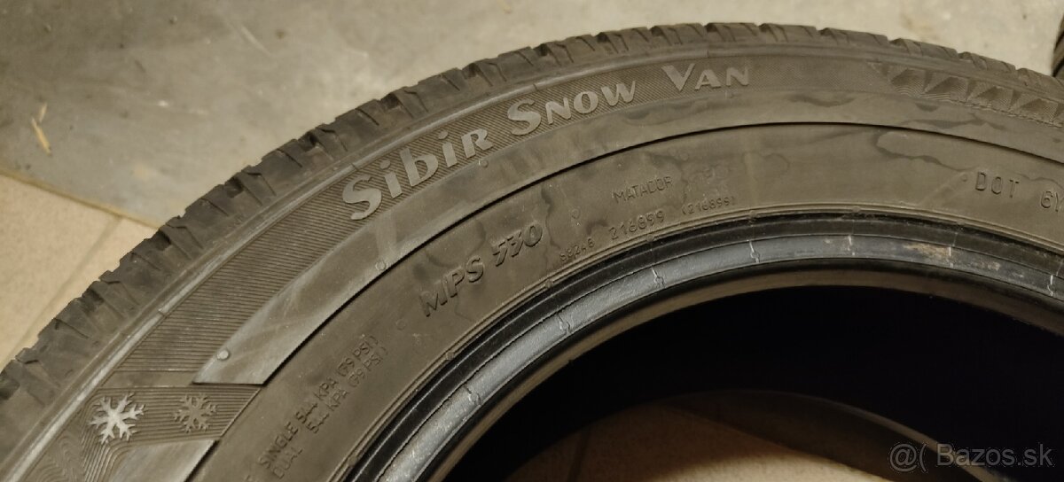 Zimné Matador SibirSnow Van 205/65/16C 107/105T - 14