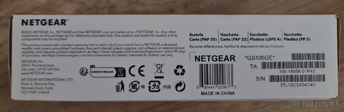 Netgear ProSAFE GS105 GbE switch - 14