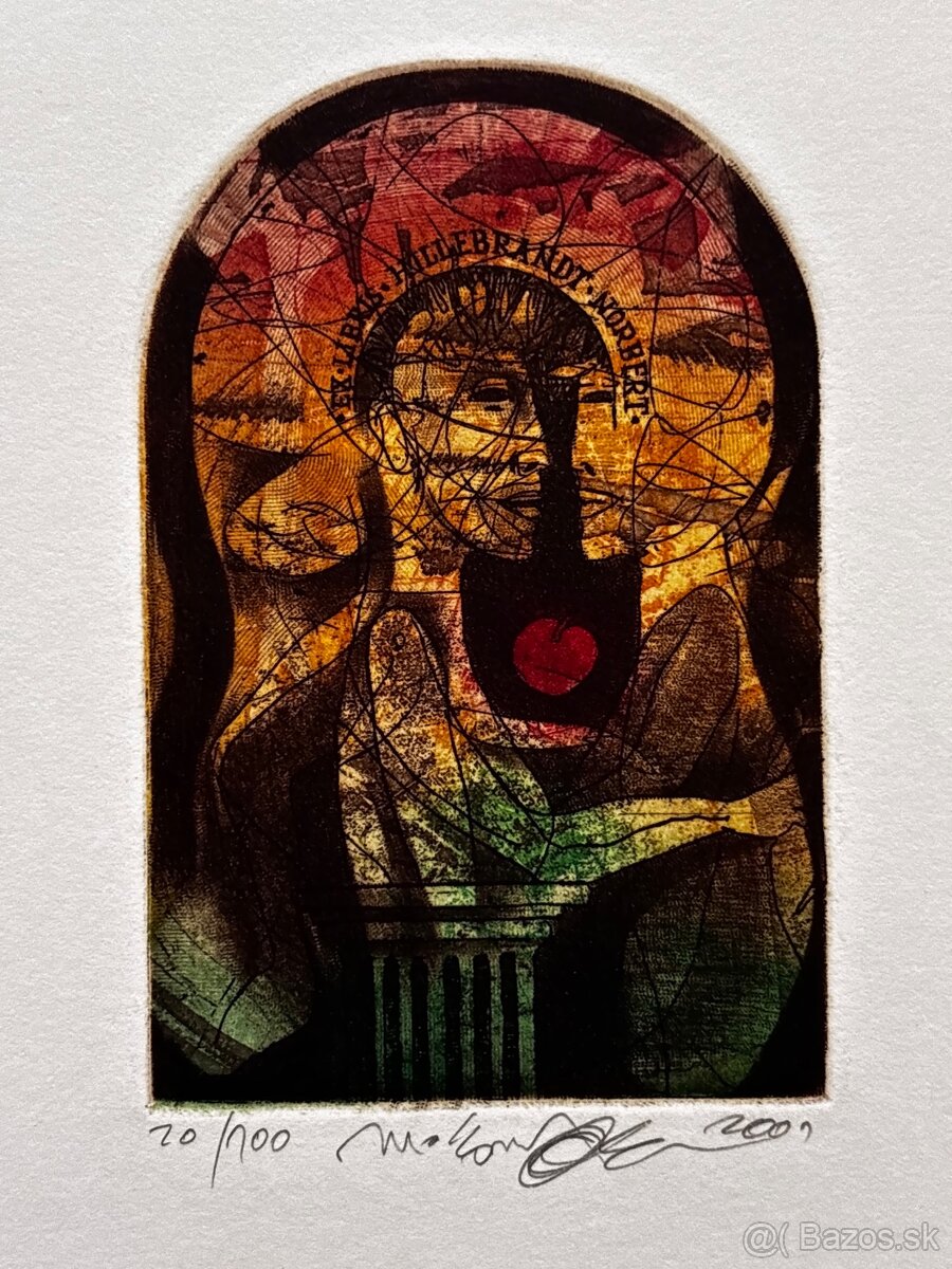 Marian Komáček - kolekcia exlbirisov - 14