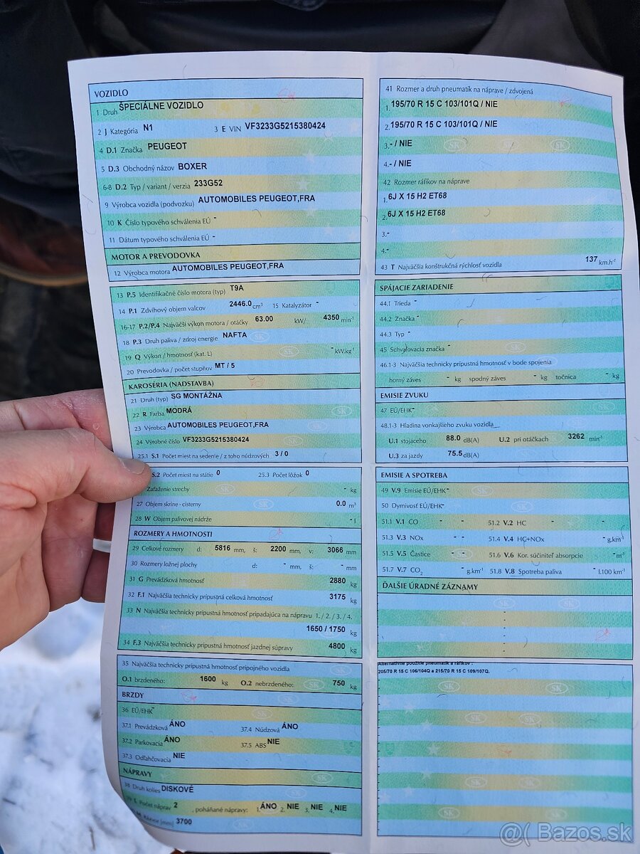 Peugeot boxer plosina - 14