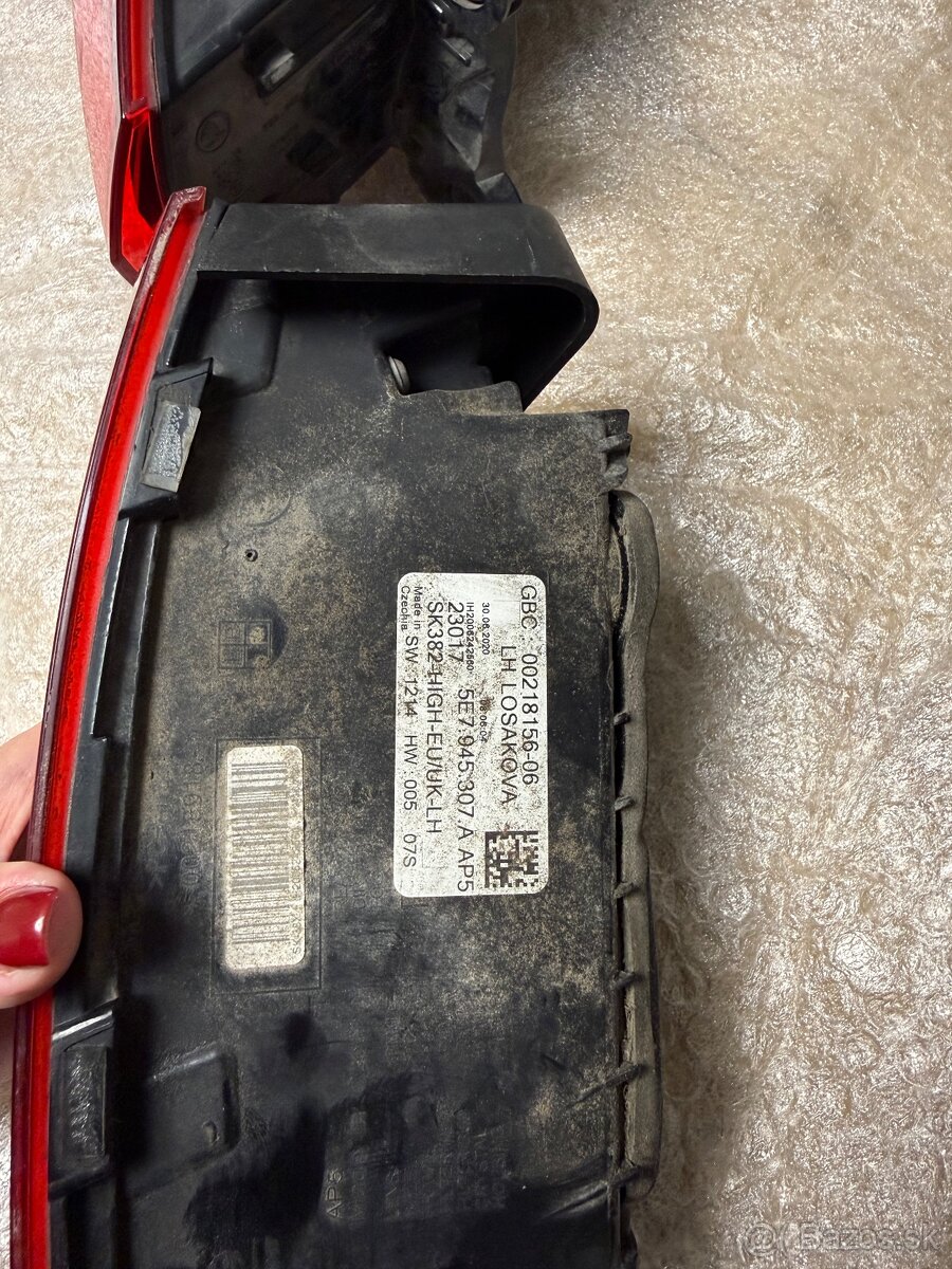 Svetlá na škoda octavia, scala, superb, karoq - 14