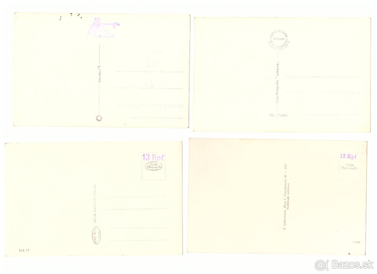 Pohľadnice Európa mix - 14