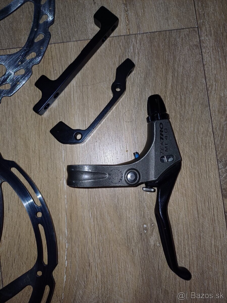 Hydraulicke brzdy Shimano & Mechanicka brzda J.A.K - 14