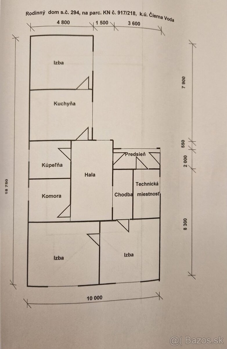 Dom s garážou na peknom rovinatom pozemku. - 14