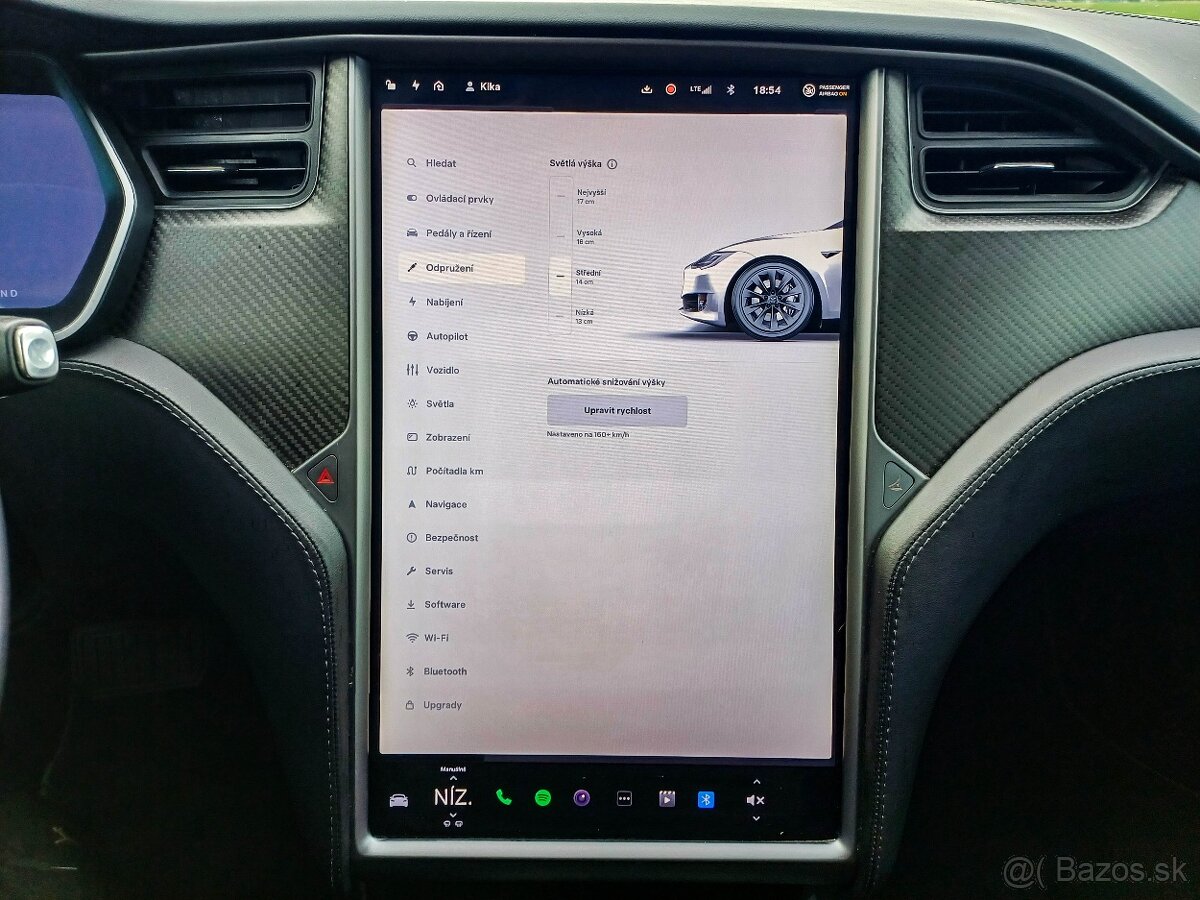 Tesla Model S 75D 4x4 386kW, Premium Konektivita, Panoráma - 14