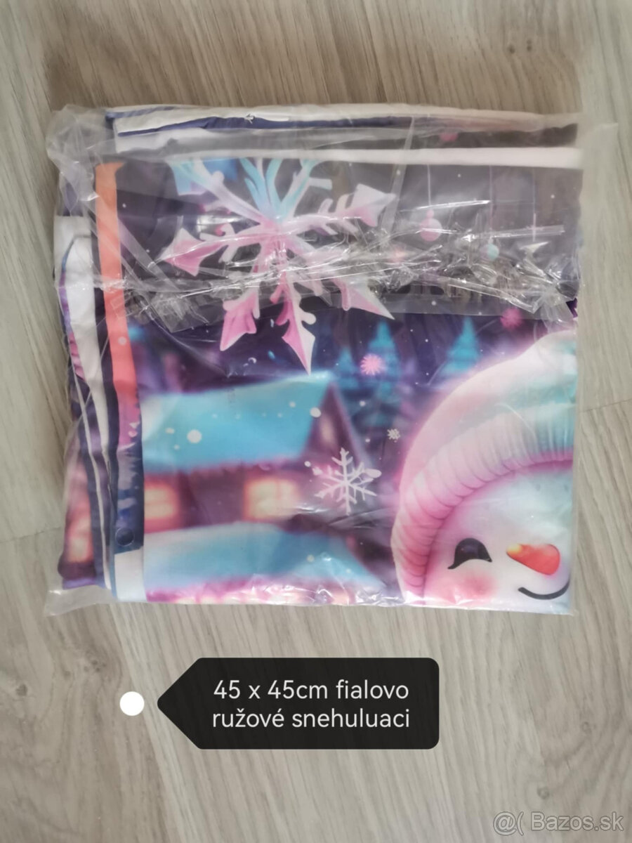 Vianočné obliečky 45x45cm NOVE - 14