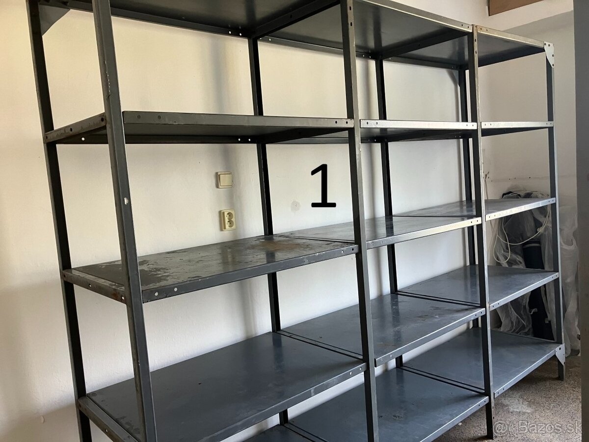 Extra silné poctivé železné police a regále - 14