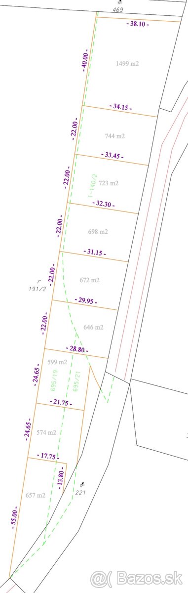 Stavebné pozemky 10 minút od Prešova - 14