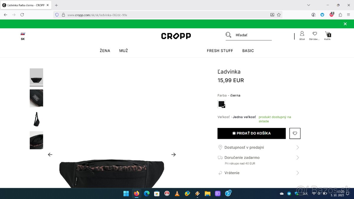 Reebok Jogger Lite, Ľadvinka Reebok, Ľadvinka Cropp - 14