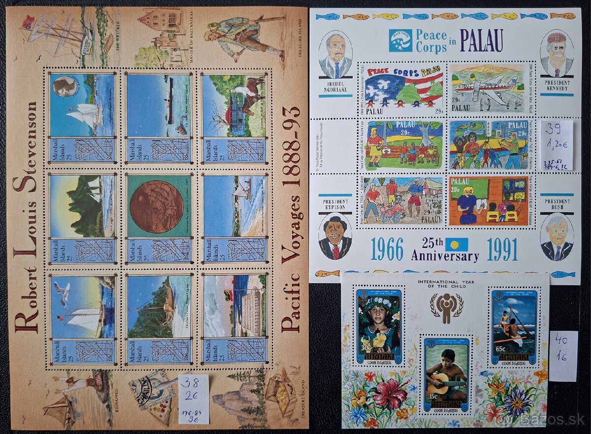 Postove znamky Mix 15 (57poloziek) - 14