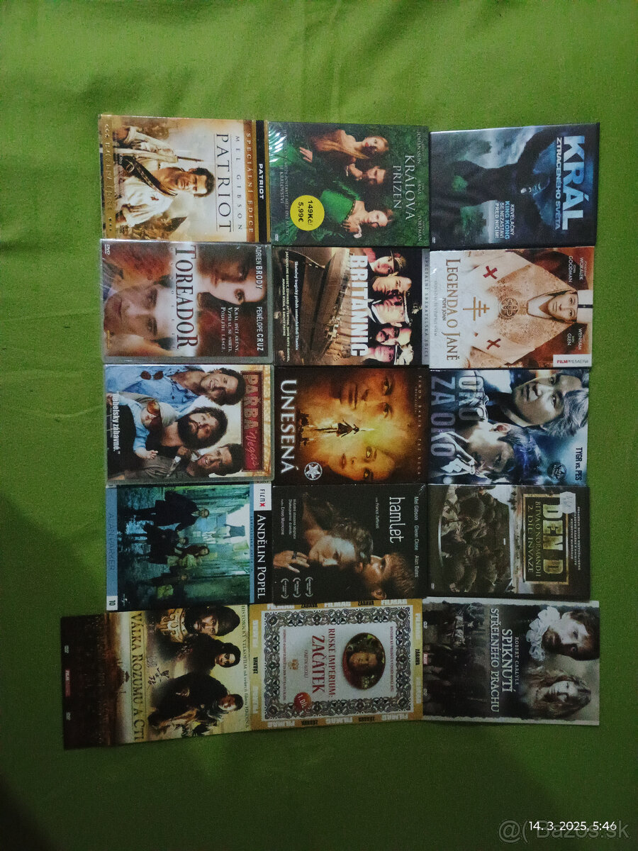 DVD FILMY 1 - 14