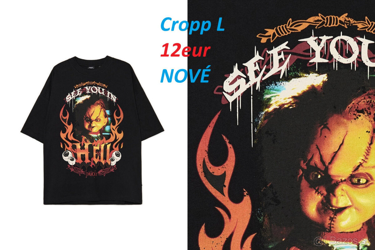 Tričko Lebky, Tričko HM, Tričko Chucky - 14