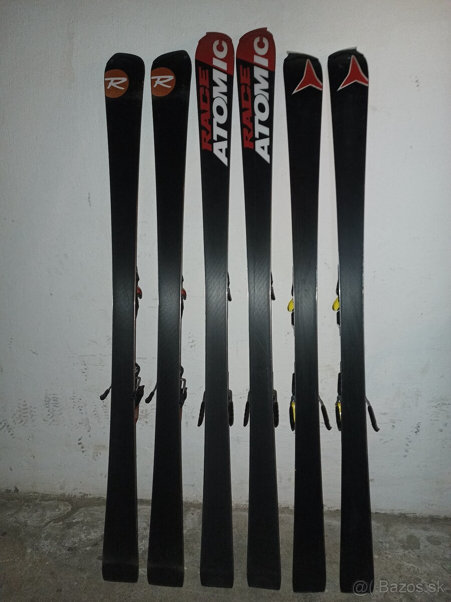 slalomove lyze Rossignol 160 cm a ATOMIC 158 cm a 165 cm - 14